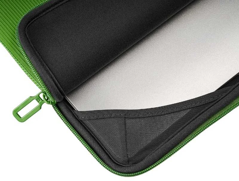 Tucano Colore2 do macbook Air 13” Pro 13" laptop 12” žalia