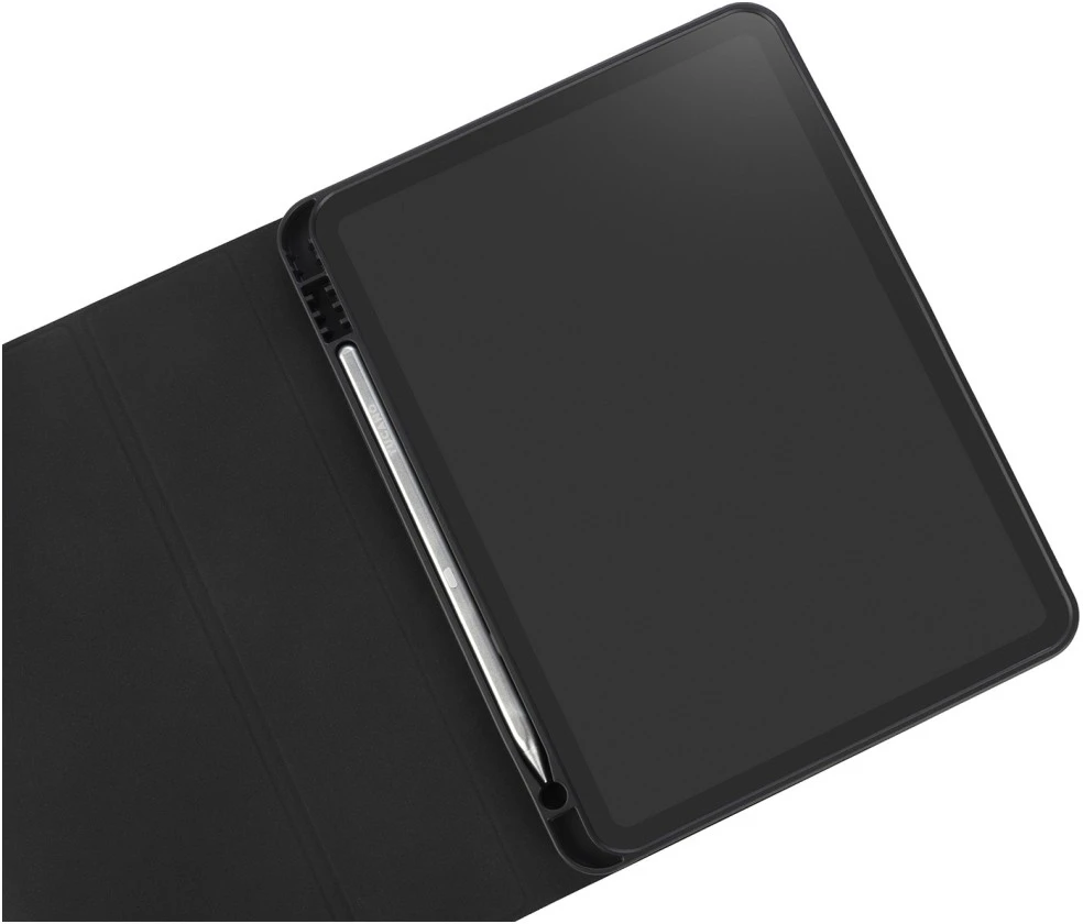 Dėklas Tucano Up Plus skirtas Apple iPad Air 11″ M2 2024 / M3 2025 / M4 2026 / Apple iPad Air 10.9″ (2022/2020) juodos spalvos