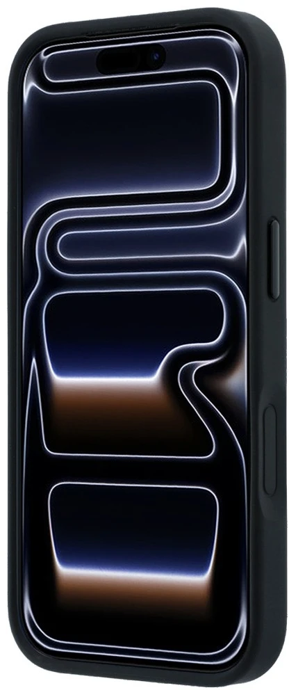 Tumi odinis „Ballistic Pattern“ MagSafe dėklas, skirtas iPhone 18 Pro / 17 Pro, juodas