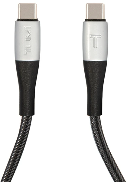 TUMI TUCCSUSBC USB-C į USB-C cable 1.5m Fast Charging juodos spalvos