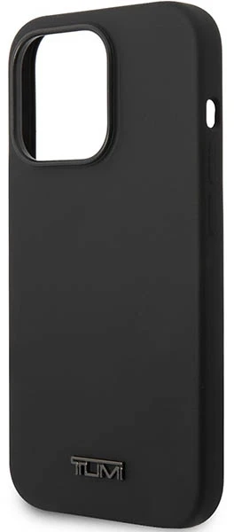 Tumi TUHCP14LSK iPhone 14 Pro 6.1″ juodos spalvos kietas dėklas Liquid Silicone