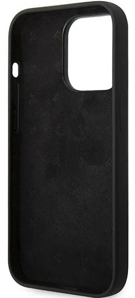 Tumi TUHCP14LSK iPhone 14 Pro 6.1″ juodos spalvos kietas dėklas Liquid Silicone