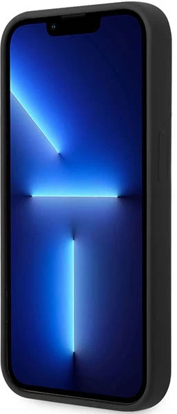 Tumi TUHCP14LSK iPhone 14 Pro 6.1″ juodos spalvos kietas dėklas Liquid Silicone
