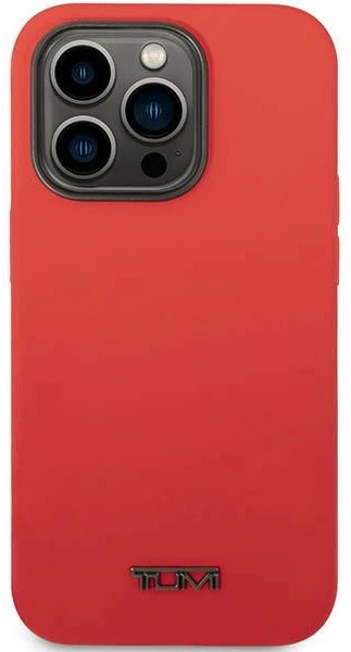 Sourcing „Tumi TUHCP14LSR iPhone 14 Pro 6.1“ raudonas kietas dėklas iš skysto silikono | Tiekimas
