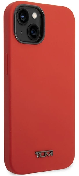 Tumi TUHCP14MSR iPhone 14 Plus / 15 Plus 6.7″ raudonas kietas dėklas Liquid Silicone
