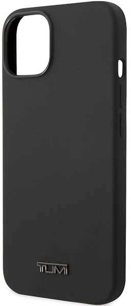 Tumi TUHCP14SSK Apple iPhone 14 / 15 / 13 6.1″ juodos spalvos kietas dėklas Liquid Silicone