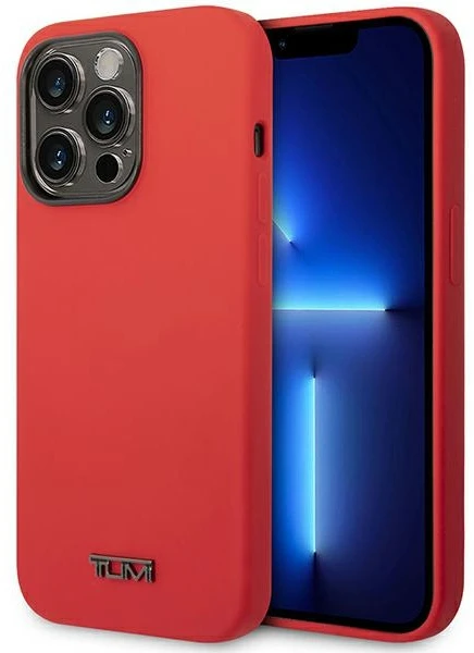 Tumi TUHCP14XSR Apple iPhone 14 Pro Max 6.7″ red kietas dėklas Liquid Silicone