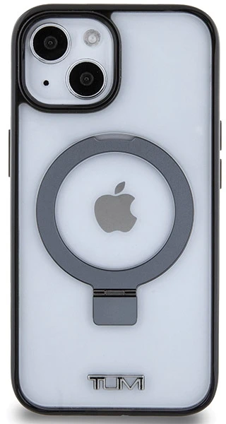 Tumi TUHMP15SSSFC Apple iPhone 15 / 14 / 13 6.1″ baltos spalvos kietas dėklas with skaidrus Ring Stand and MagSafe