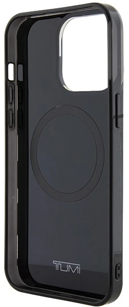 Tumi TUHMP15XDLCAG Apple iPhone 15 Pro Max 6.7″ pilkos spalvos kietas dėklas with Camo Print and MagSafe