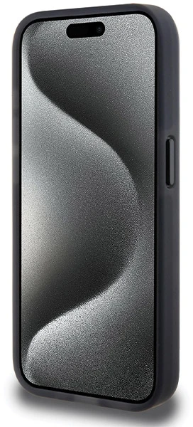 Tumi TUHMP15XTCAMK Apple iPhone 15 Pro Max 6.7″ juodos spalvos kietas dėklas with Frosted Camo Print and MagSafe