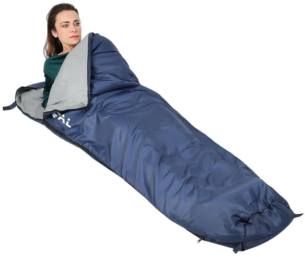 TURISTINIS MIEGMAIŠIS NEPAL SU KOMPRESIJA 210X80X50CM TAMSIAI MĖLYNAS ENERO CAMP 1045658