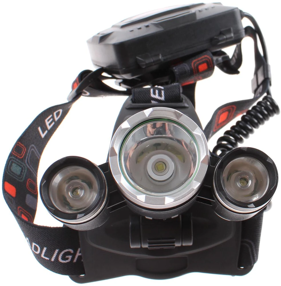 TURISTINIS PROŽEKTORIUS ANT GALVOS DELUXE 1 LED IR 2 COB GRUNDIG 140223