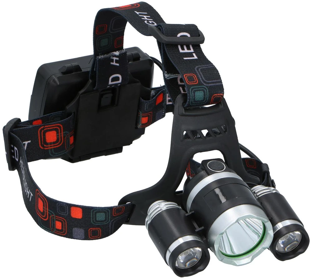 TURISTINIS PROŽEKTORIUS ANT GALVOS DELUXE 1 LED IR 2 COB GRUNDIG 140223
