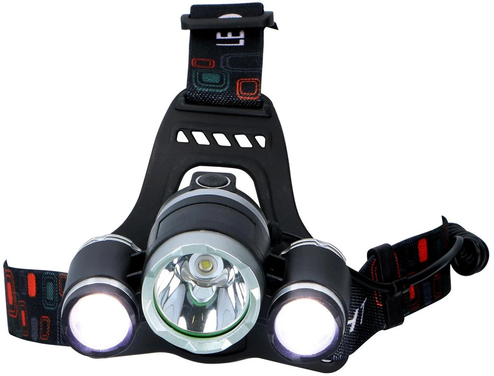TURISTINIS PROŽEKTORIUS ANT GALVOS DELUXE 1 LED IR 2 COB GRUNDIG 140223