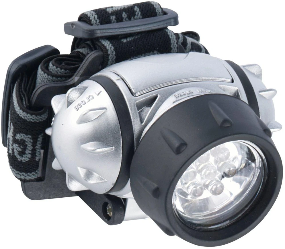 TURISTINIS ŽIBINTUVĖLIS ANT GALVOS 7 LED GRUNDIG 386928