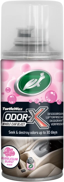 Turtle Wax ODOR-X Fogger Bubblegum, kvapų šalinimo priemonė, 100 ml