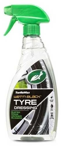 Turtle Wax WET N Juodas, padangų juodinimo priemonė, 500 ml