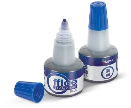 Tušas antspaudams FORPUS, 30ml, juodos sp.