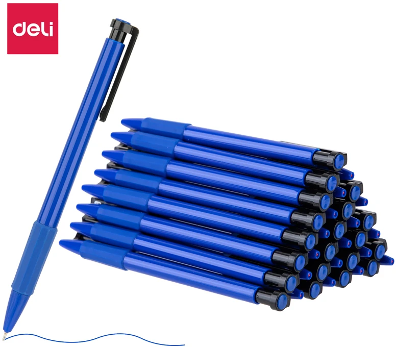 Tušinukas DELI 6546S 0.7 mm, mėlynos spalvos