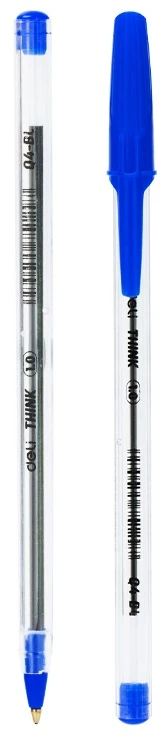 Tušinukas DELI Q4 1,0 mm, mėlynos spalvos
