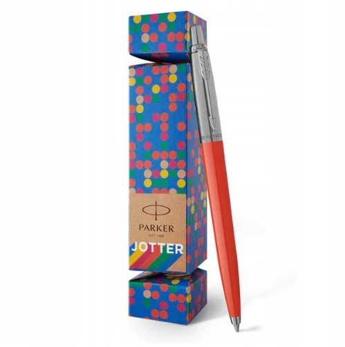 Tušinukas Parker Jotter Originals Cracker Vermilion CT Medium Mėlyna, blisteryje