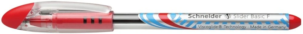 Tušinukas Schneider Slider F, 0.7mm, raudonos spalvos