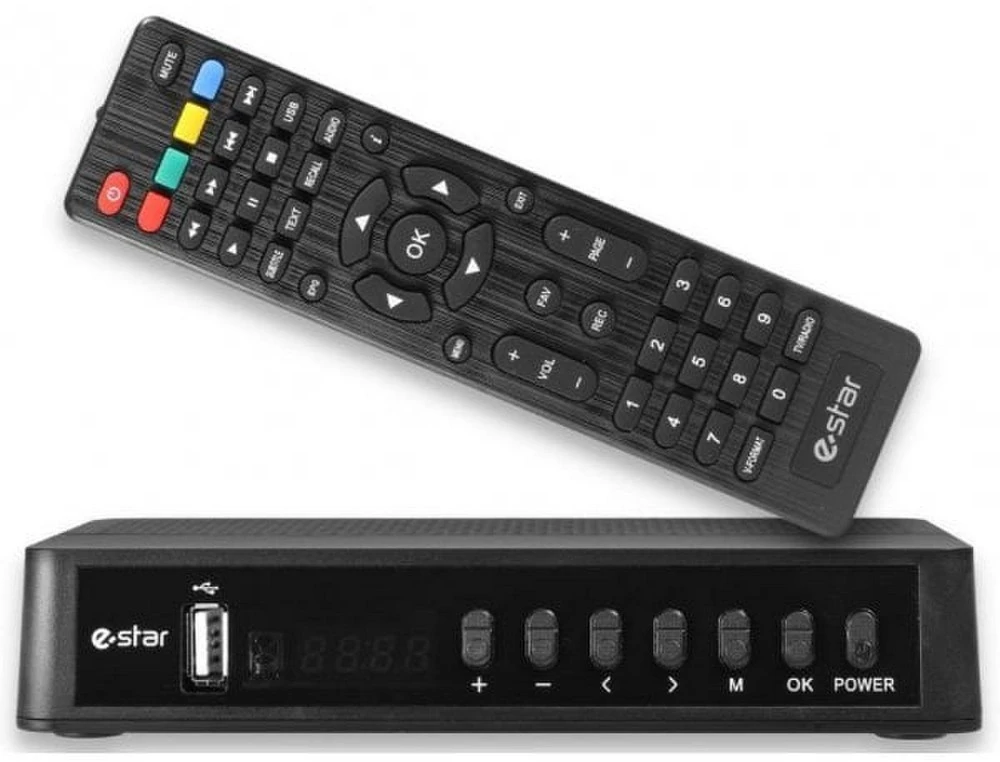TV priedelis STB eSTAR T2 618 HD Juodas