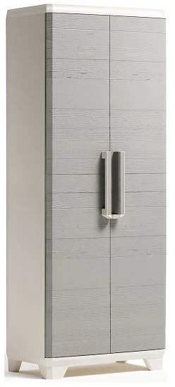 KETER AUKŠTA SPINTA LINEAR WOOD KREMINĖ / SMĖLIO SPALVOS