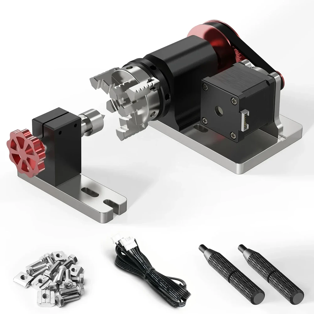 Grąžtas TwoTrees 4th Axis CNC sukamojo modulio rinkinys skirtas TTC450