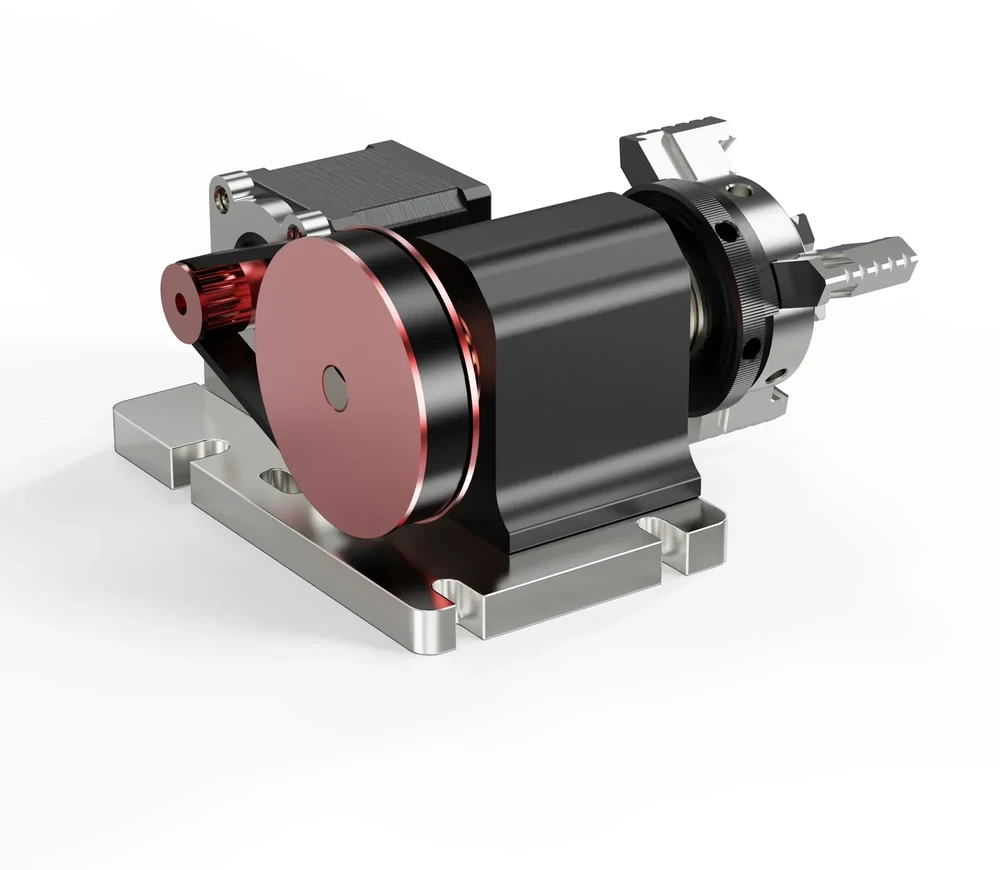 Grąžtas TwoTrees 4th Axis CNC sukamojo modulio rinkinys skirtas TTC450