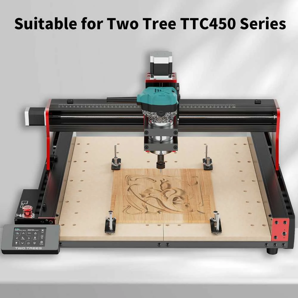Grąžtas TwoTrees TTC450 serijos medienos kirpimo frezos