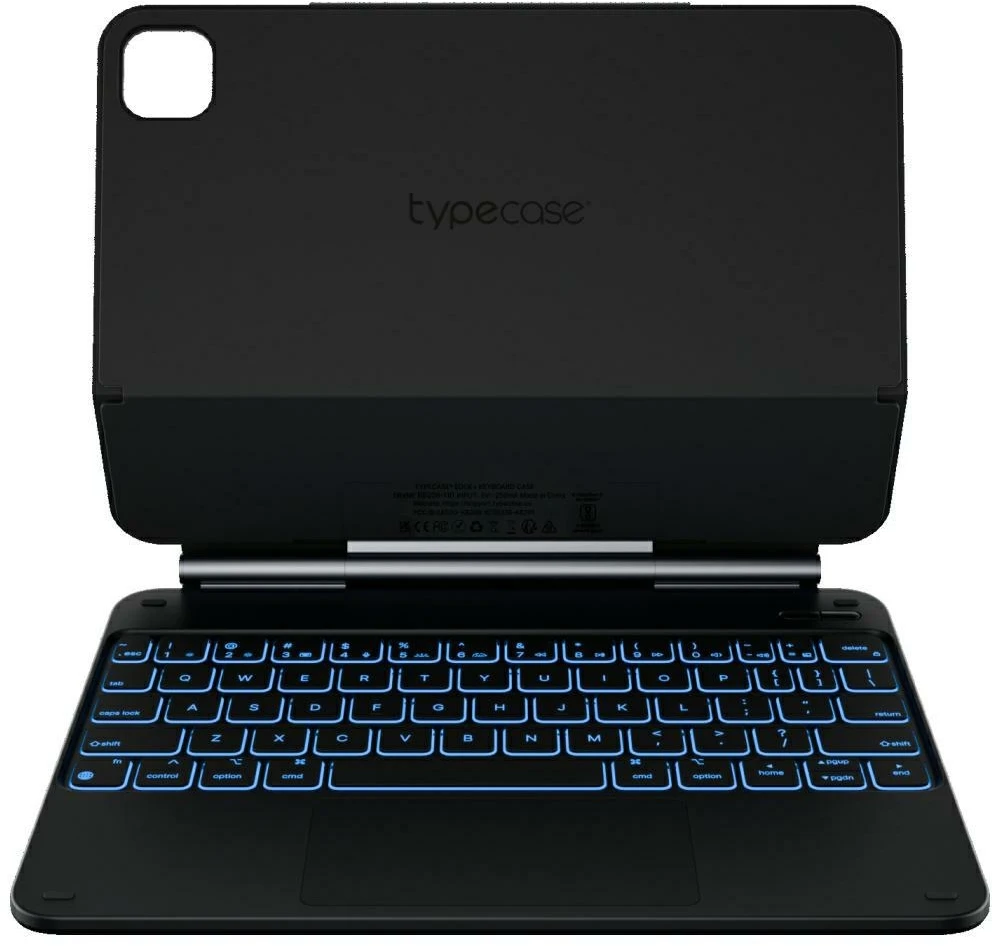 Typecase Edge do iPad Air 11" M2 2024 / M3 2025 / M4 2026 juoda