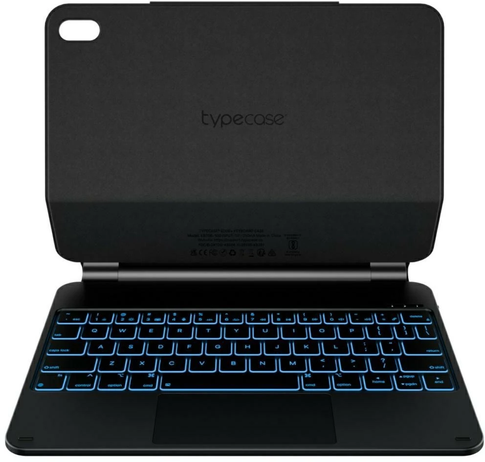 Typecase Edge do iPad 11" (A16) 2025 / iPad 10.9" 2022 juoda