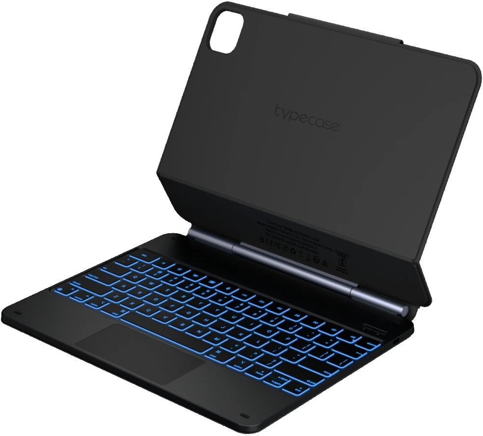 „Typecase Edge“, skirtas „iPad Air 13“ M2 2024 / M3 2025 / M4 2026, juodas