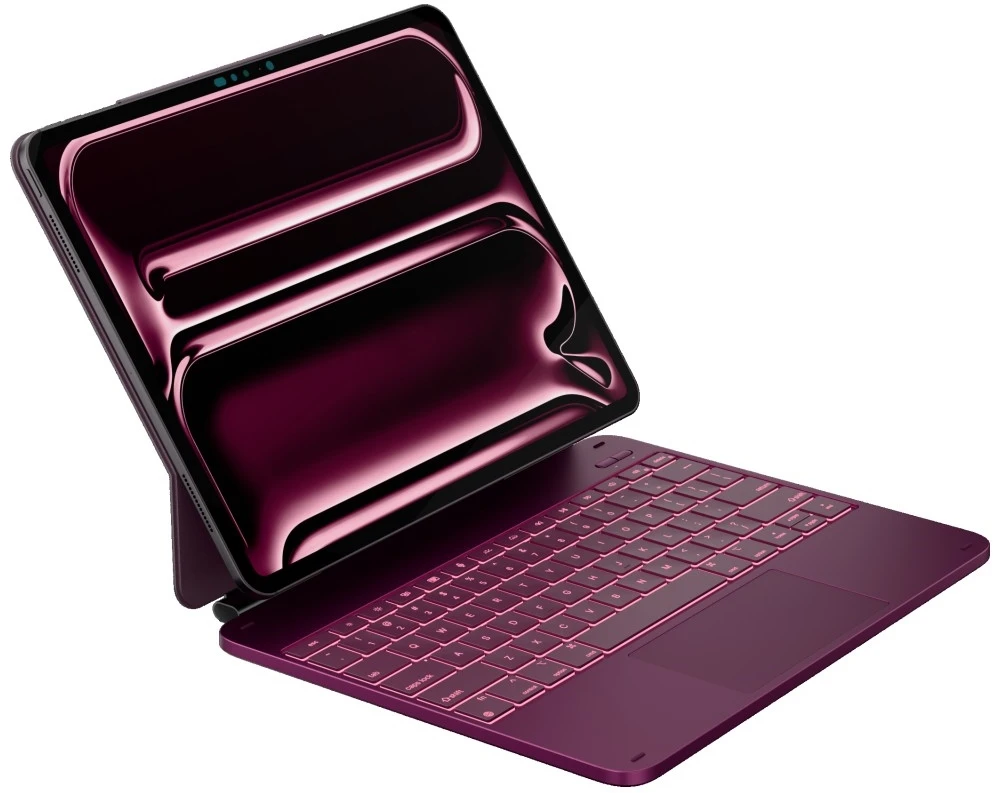 Typecase Edge do iPad Pro 13" 2024/2025 aviečių spalvos