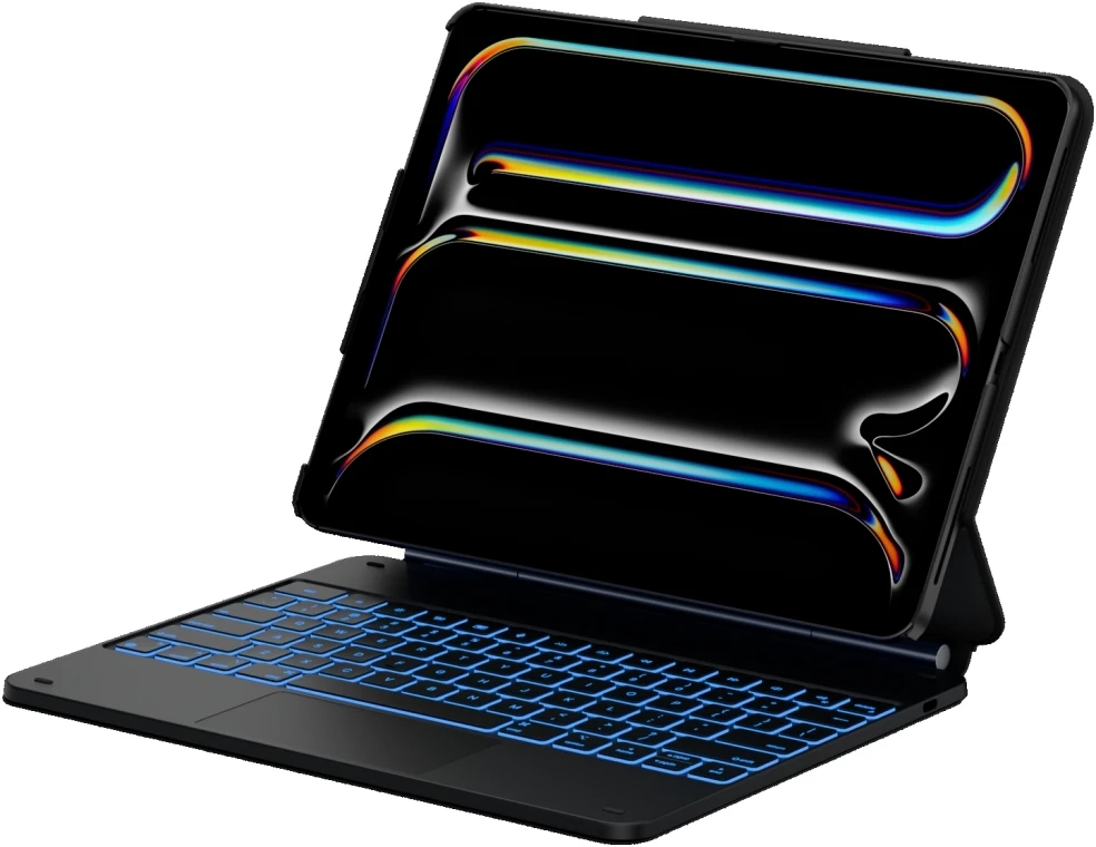 Typecase Edge + do iPad Air 13" M2 2024 / M3 2025 / M4 2026 juoda