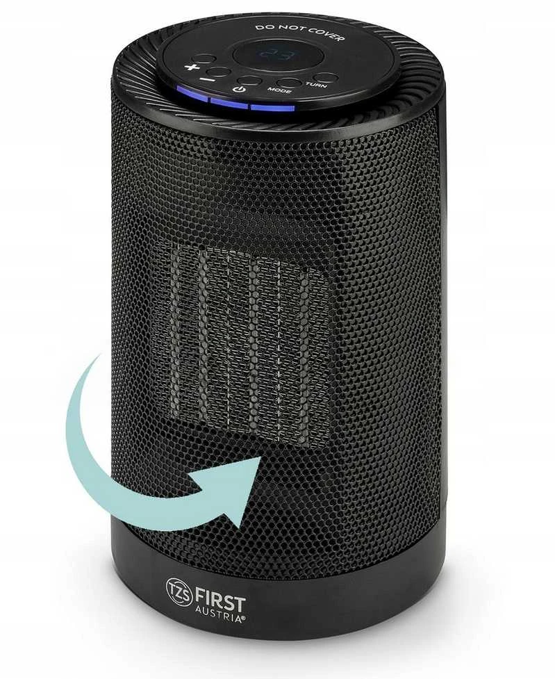 TZS First Austria FAN HEATER, CERAMIC, STAND, 1200W, DISPLAY, 2 POWER LEVELS FA-5565-2