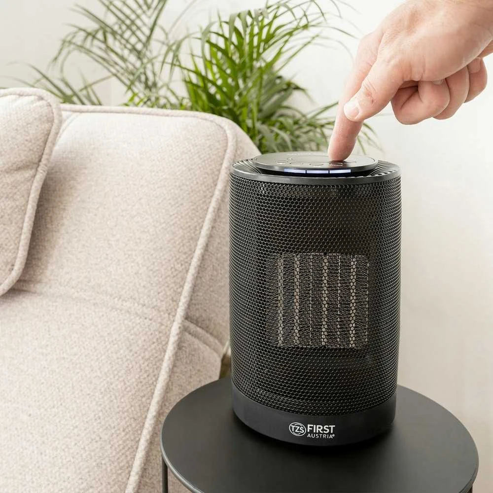 TZS First Austria FAN HEATER, CERAMIC, STAND, 1200W, DISPLAY, 2 POWER LEVELS FA-5565-2
