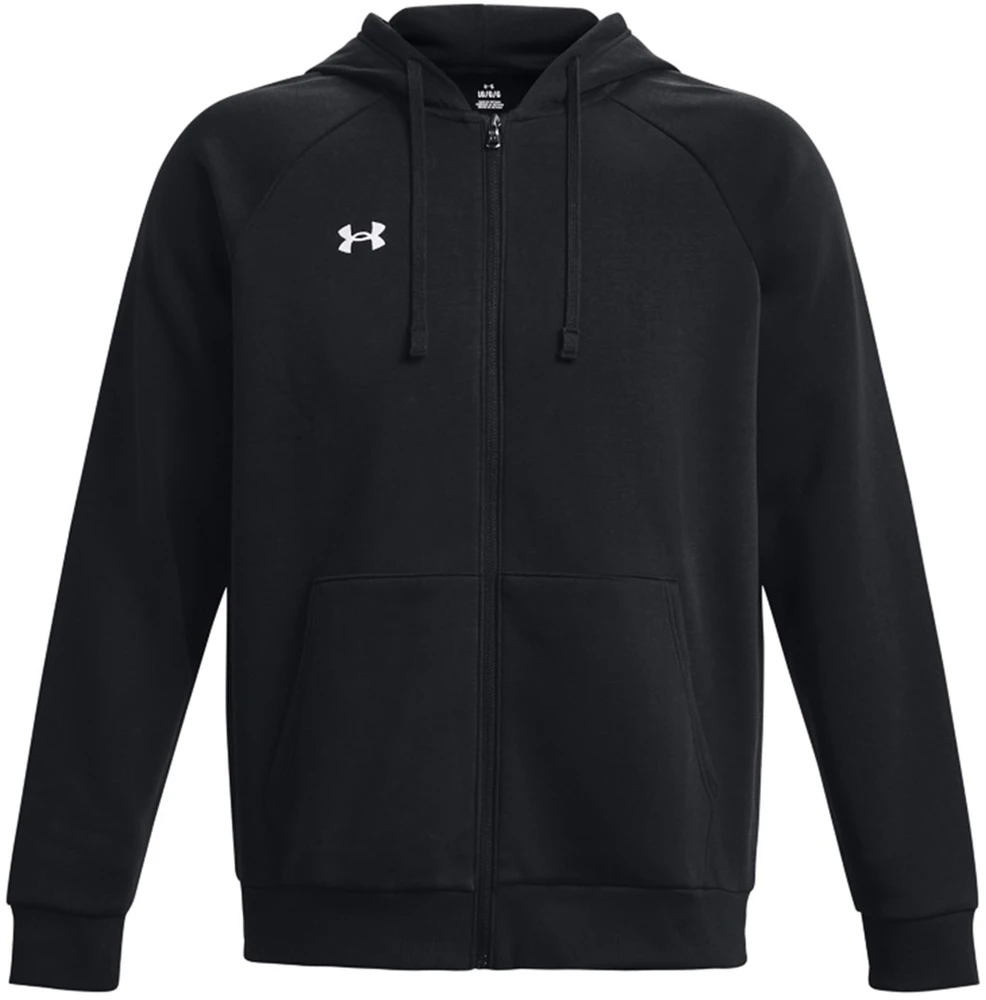 UAR Under Armour Men’s Rival Fleece FZ Hoodie juodas 1379767 001