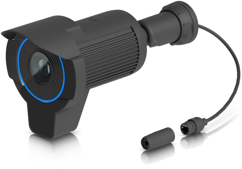 UBIQUITI AI LPR SPECIALIZED 4K CAMERA WITH 3X OPTICAL ZOOM AND LONG-RANGE IR NIGHT VISION OPTIMIZED FOR RECOGNIZING LICENSE PLATES ON VEHICLES MOVING UP TO 90 KM/H