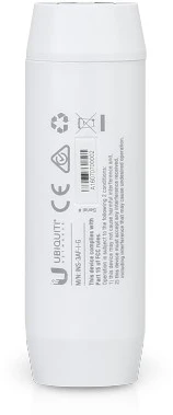 Ubiquiti Instant 802.3af Indoor Adapteris, PoE Adapteris PoE, 48V 802.3af, ± 15kV ESD, Baltas INS-3AF-IG / UBI-INS-3AF-IG