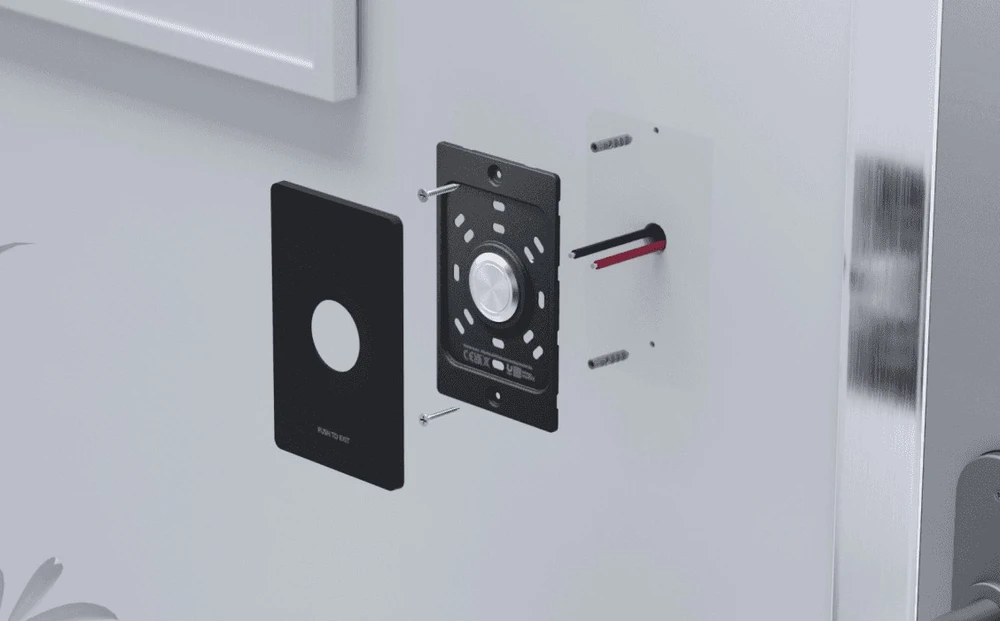 Ubiquiti UA-Button išėjimo mygtukas Vielinis