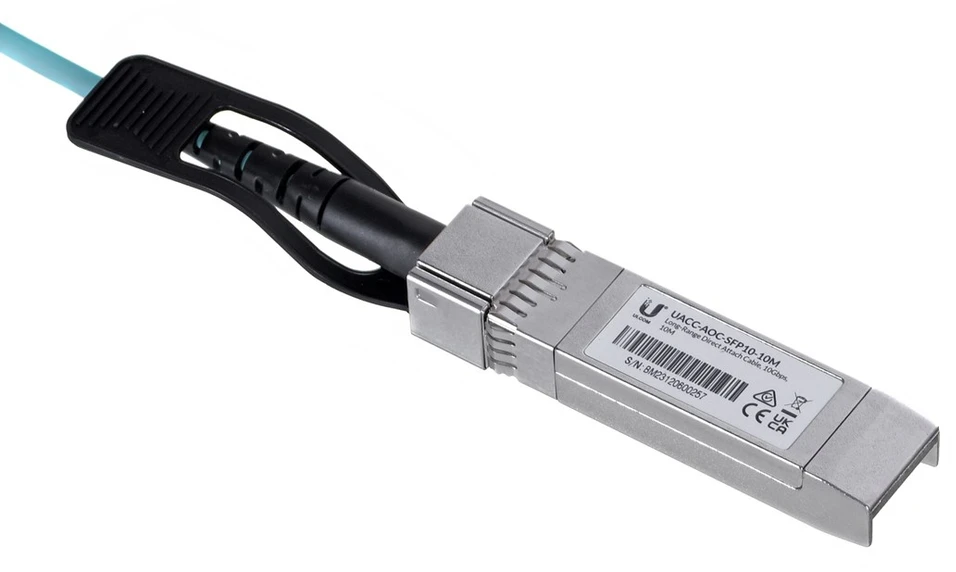 Pluoštinis Kabelis - Ubiquiti UACC-AOC-SFP10 10G SFP+ 5m Akvamarinas