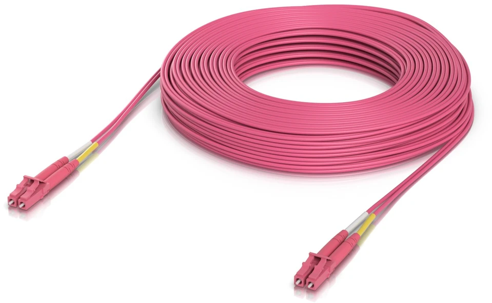 Ubiquiti UACC-OFC-M2-LULU-30M „InfiniBand“ arba pluoštinis optinis kabelis LC LC/LC Rožinė