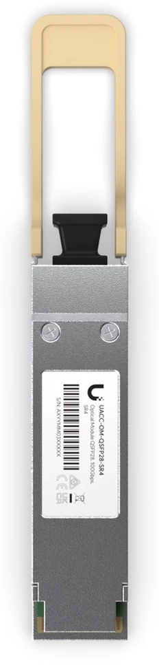 Šakotuvas Ubiquiti UACC-OM-QSFP28-SR4 tinklo siųstuvų-imtuvų modulis Optinis pluoštas 100000 Mbit/ai QSFP28 / QSFP+