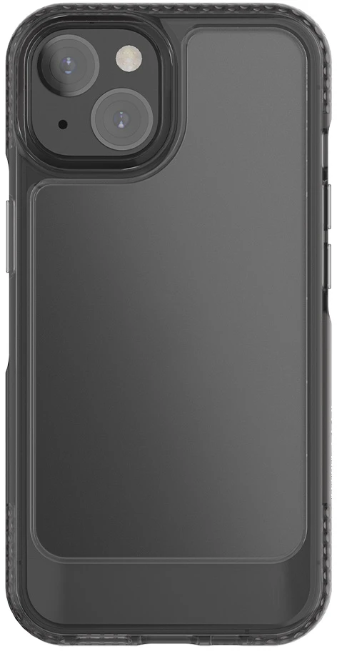 Ugly Rubber UMODEL dėklas iPhone 15 Plus 6,7" skaidrus juodas