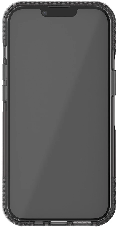 Ugly Rubber UMODEL dėklas iPhone 15 Plus 6,7" skaidrus juodas