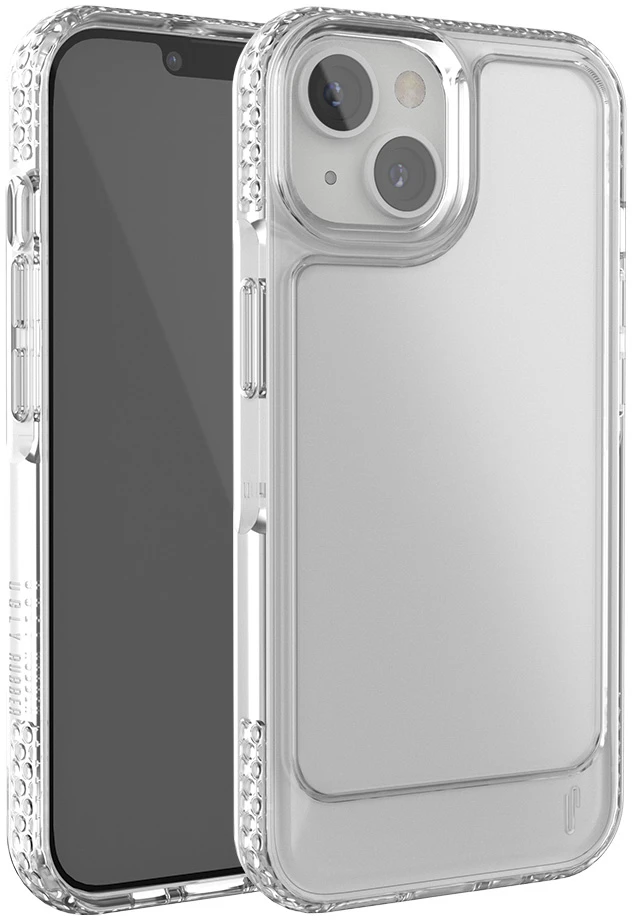 Ugly Rubber UMODEL dėklas iPhone 15 Plus 6,7" skaidrus