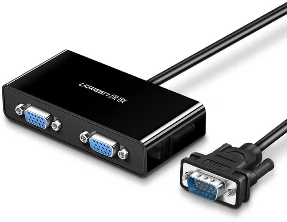 Vaizdo skirstytuvas UGREEN 40254 VGA - 2x VGA 1m