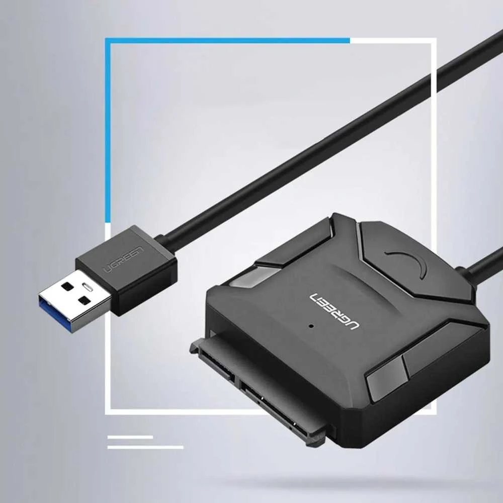 Ugreen 2.5'' / 3.5'' SATA – USB 3.0 adapteris (CR108)